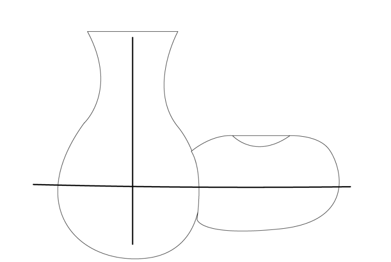 vases with proportions